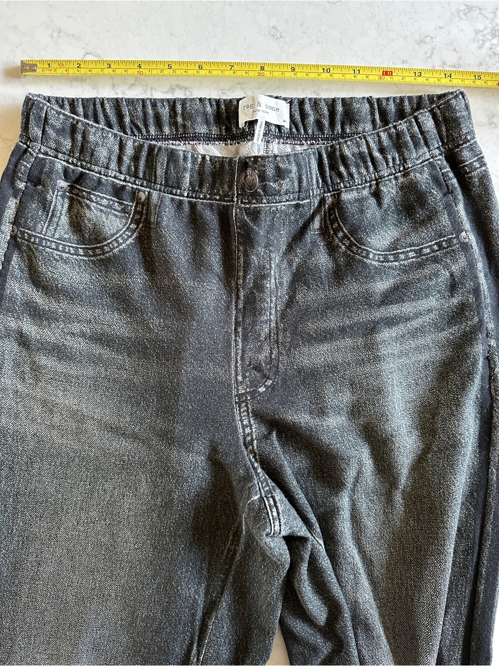 rag & bone Women's Miramar Wide-Leg Track Pant Jeans - Picture 5 of 11